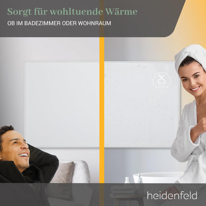 Heidenfeld HF-HP140 Mobile Infrarotheizung - 800 Watt