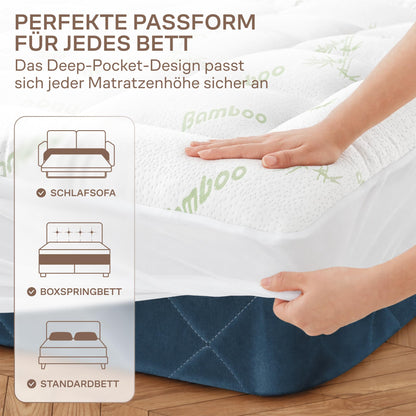 Niagara Sleep Solution Matratzentopper 160 x 200 cm, Bambusviskose