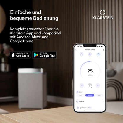 Klarstein DryFy Connect 50L Smart Luftentfeuchter - Weiss