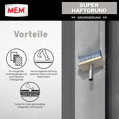 MEM Super-Haftgrund Haftvermittler lösemittelfrei, 10 l