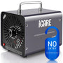 ICARE Ozongenerator 30000mg/h Ozongerät mit 120 Min Timer. Rechteckig, silber. Desinfiziert Luft, beseitigt Gerüche.