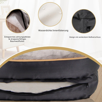 JOYELF Memory Foam Hundebett, orthopädisch, klein, waschbarer Bezug