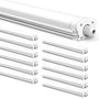 JESLED 12er Set LED Feuchtraumleuchte 120cm - 4000K Neutralweiss. Längliche, robuste, versiegelte Leuchte für Feuchträume.