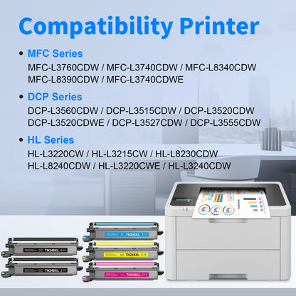 MYCARTRIDGE TN248XL Toner – Kompatibel Multipack 5-Stk.