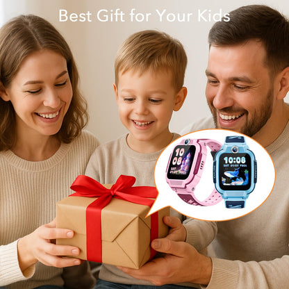 imoo Z3 Kinder-Smartwatch 4G mit IP68 und Schrittzähler, Blau