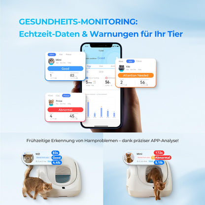 CATLINK Baymax Selbstreinigendes Katzenklo - XXL Smart
