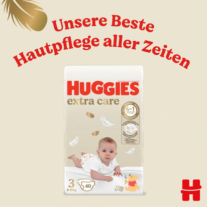 Huggies Extra Care Babywindeln Disney-Design Grösse 3, 144 Stück