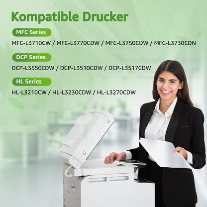 GREENSKY TN-243CMYK Toner Set kompatibel für Brother MFC-L3750CDW