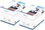 inapa tecno Speed Druckerpapier A4, 80 g/m², weiss, 5000 Blatt, Stapel weisser A4-Blätter
