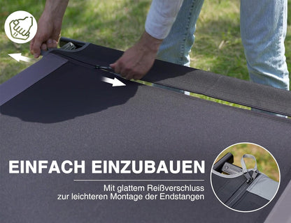 EVER ADVANCED Feldbett klappbar - XXL 214x106cm 300kg