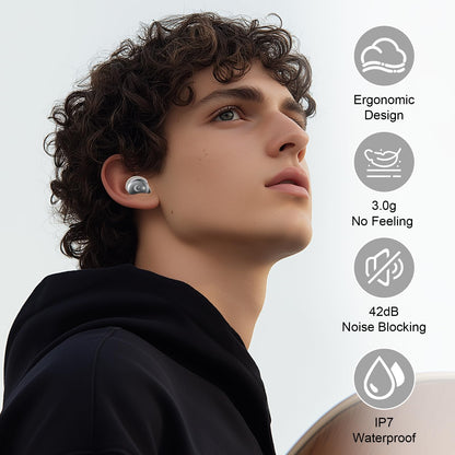 VEKJ L8 Pro Schlafkopfhörer Bluetooth 5.4 In-Ear Kopfhörer kabellos