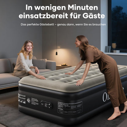 OlarHike Luftbett 1 Person selbstaufblasend mit Pumpe 90 x 200 cm