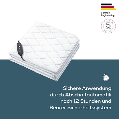 Beurer UB 74 Wärmeunterbett, 3 Temperaturstufen, 200 x 100 cm