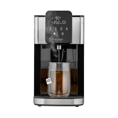 Caso HW 1660 Turbo Heisswasserspender 2600 W mit 4-Liter-Tank, Edelstahlgehäuse und Touch-Bedienpanel