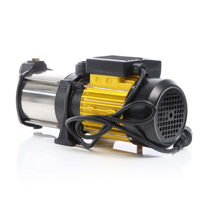 Wiltec Kreiselpumpe mehrstufig 900 W, 6600 l/h, Förderhöhe 55 m
