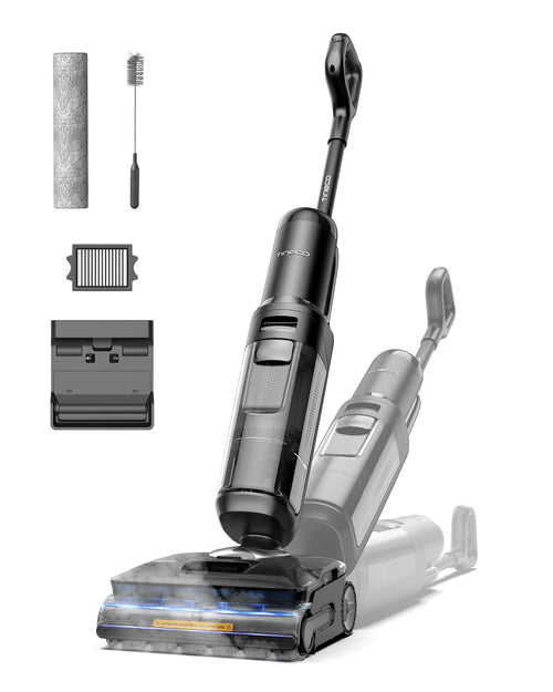 Tineco FLOOR ONE S7 Stretch Steam Nass- & Dampfreiniger - HyperSteam. Upright-Reiniger für HyperSteam Hartbodenreinigung.