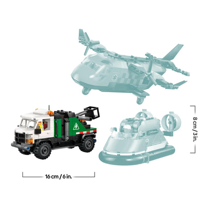 LEGO City Kombinationsset 60505 mit Flugzeug und Luftkissenboot