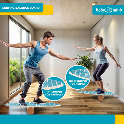 Light Waves Surf Balance Board für Training & Physiotherapie
