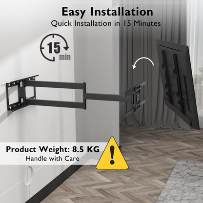 BONTEC TV Wandhalterung CT139M, Gelenkarm 1040 mm, 32-75 Zoll