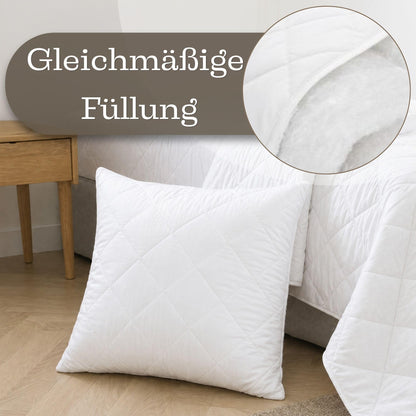 Amazinggirl Ganzjahresdecke-Set 2x 135x200 + 2x 80x80 cm Microfaser
