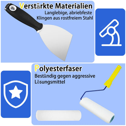 VKE Entlüftungsroller Set Bodenbeschichtung 11mm/30mm