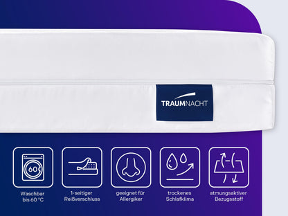 Traumnacht Easy Comfort 2 in 1 Duo Komfortschaummatratze H3/H4 120x200cm