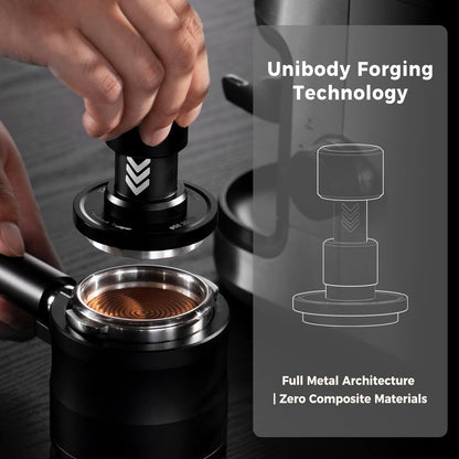 IKAPE V6 Impact Espresso Tamper 58,35 mm mit Dreifachfedersystem