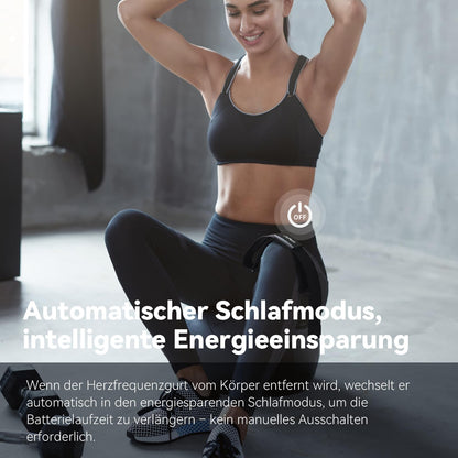 CYCPLUS H2Pro Herzfrequenz-Brustgurt mit Bluetooth & ANT+, IPX7