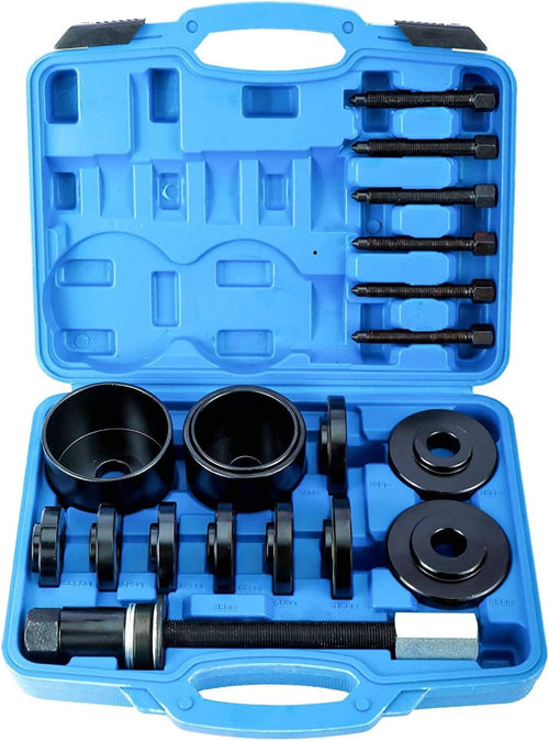 FreeTec Radlager Werkzeug Radnabe Abzieher Ausdrücker Universal. Mehrteiliges Stahl-Set zum Einpressen und Ausdrücken von Radlagern und Radnaben.