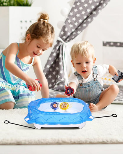 BGOVTAPO X-Arena Starter-Set – Battle-Tops Arena mit 2 Startern