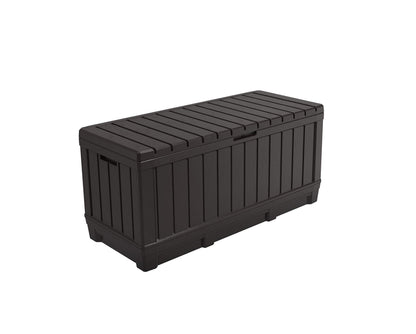 Koll Living Gartenbox Aufbewahrungsbox – 350 Liter Anthrazit