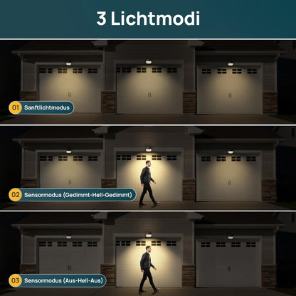 Linkind StarRay Solar LED Strahler mit Bewegungsmelder, 4 Stück