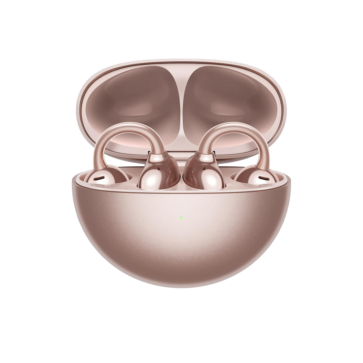 HUAWEI FreeClip kabellose Open-Ear-Kopfhörer, Rosa Gold, Clip-Design mit Kugelform