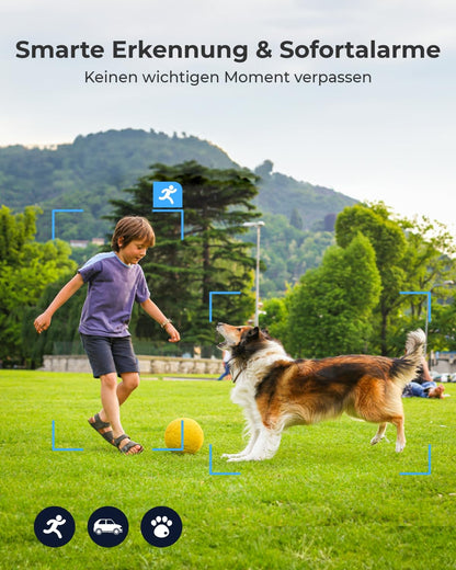 Reolink Argus 3 Ultra 4K Akku Überwachungskamera für den Aussenbereich