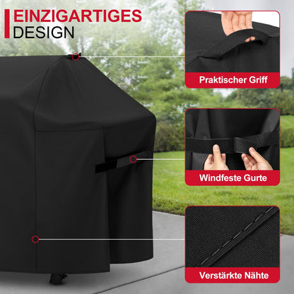 Unicook Grillabdeckung 147 cm, wasserdicht, für Weber Genesis II 300