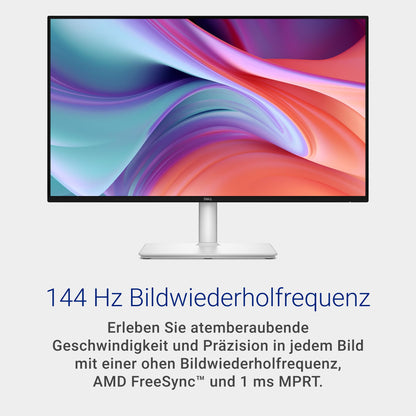 Dell 27 Plus Monitor S2725HSM, 27 Zoll Full HD IPS, 144 Hz, weiss