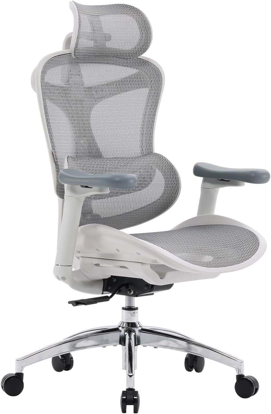 SIHOO Doro C300 Ergonomischer Bürostuhl mit 3D-Armlehnen. Schwarzer Drehstuhl für langes, rückenfreundliches Arbeiten.
