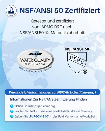 POOLPURE Whirlpool Filter PLF6CH-940 für Unicel 6CH-940, 2er-Pack
