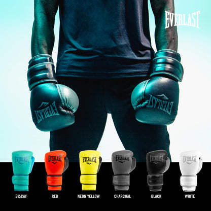 Everlast Powerlock 2R Box-Trainingshandschuhe - Schwarz 16oz