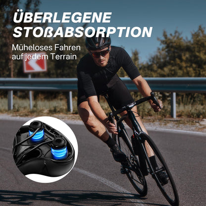YOUNGDO Gel Fahrradsattel, ergonomisch, mit wasserdichter Abdeckung