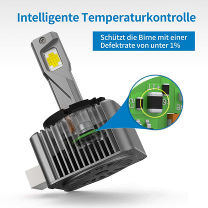 NUROTA D1S Xenon Brenner 6000K, 12V 60W, CANBUS-fehlerfrei, 2 Stück