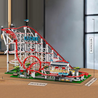 Mould King 11014 Loop Coaster – Technik Achterbahn Bausatz