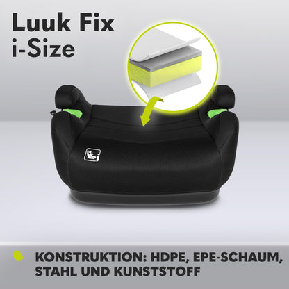 Lionelo Luuk Fix i-Size Kindersitzerhöhung mit ISOFIX, 125–150 cm