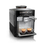 Siemens EQ.6 plus s700 Kaffeevollautomat - TE657503DE, silber-schwarz, rechteckig, Display. Brüht Kaffeespezialitäten.