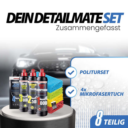 Menzerna Auto Polituren Set mit Heavy Cut, Medium Cut und Super Finish