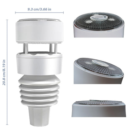 ECOWITT Wittboy Wetterstation Funk Solar GW2001/GW2000