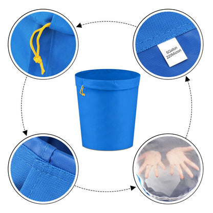 Hyindoor Bubble Bags 5 Gallonen 5er-Set Eisextraktion 25–220 Mikron