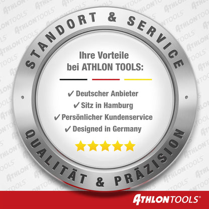 ATHLON TOOLS Autositz-Organizer mit Tablet-Halterung, 2er-Set, schwarz
