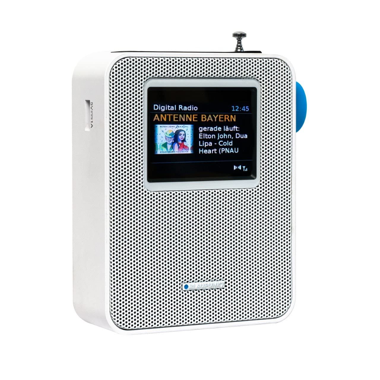 Blaupunkt PDB 200 DAB+ Steckdosenradio – Bluetooth Farbdisplay. Kompakt für DAB+, UKW, Bluetooth-Audio-Empfang.