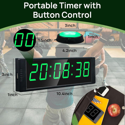 YZ Coundown Timer LED digital – Intervall & Stoppuhr Fernbedienung
